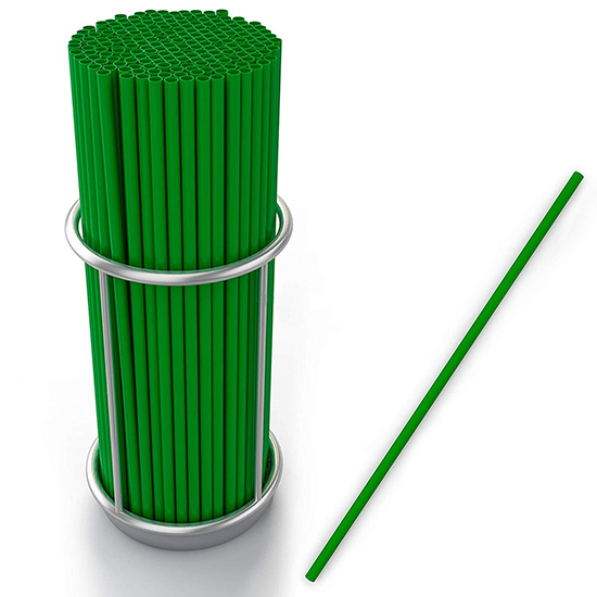 Degradable disposable straws