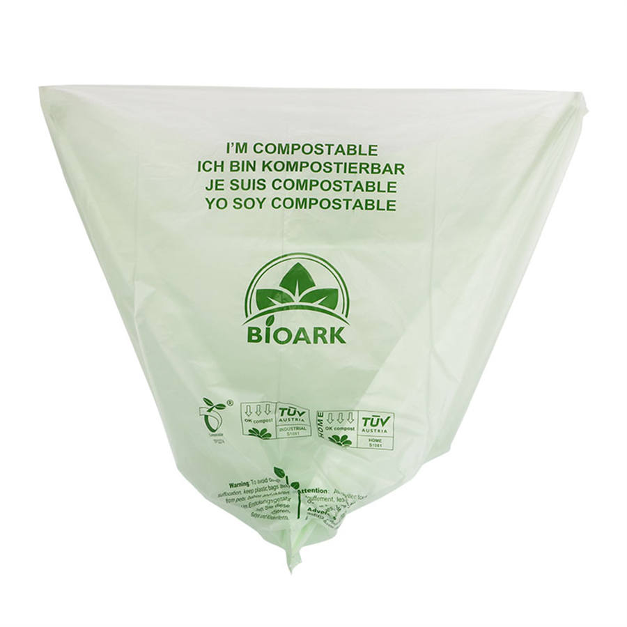 Bolsa de basura biodegradable desechable