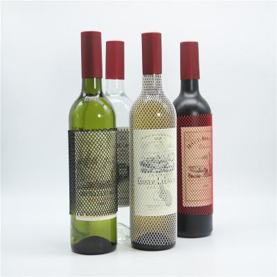 wine bottle netting mesh bag